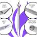 WA Portman Precision Craft Knife & Cutting Mat Set | 12x18 Inch Self-Healing Mat, 2 Knives & 50 Blades - Buy Online on GoSupps.com