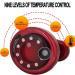 Electrical Cupping Set - 3 Massage Heads Adjustable Suction & 9-Stage Temperature Control for Full-Body Relaxation & Muscle-Skin Lift - International Shipping Available - Buy Online on GoSupps.com