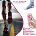 Buy Plantar Fasciitis Compression Socks - Arch Support & Heel Pain Relief Brace for Everyday & Sports XL White - Buy Online on GoSupps.com