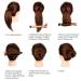 Shop Pieces Hair Bun Maker - DIY French Twist Hairstyle for Women & Girls | Brown & Blonde | International Shipping Available - Buy Online on GoSupps.com