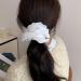PURPLELILY Lace Scrunchies for Women Large Elastic Hair Scrunchy Eye Catching Hair Rope French Hair Bobbles Ponytail Holder Red - Buy Online on GoSupps.com