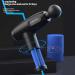 URORU Portable Deep Tissue Massage Gun for Athletes - Professional Lightweight Body Massager in Black-04 - Buy Online on GoSupps.com