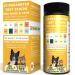 Pet Test Strips for Dogs, Cats, and Other Animal Pets. Accurate Urine Monitoring and Testing Kit That Helps Veterinarian Tests for Blood, Glucose, pH, Specific Gravity, UTI, Liver and Kidney Health.