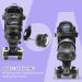 Hikole Roller Skates for Girls and Boys 4 Size Adjustable Kids Roller Skates with 8 Light Up Wheels Toddler Skates for Outdoor & Indoor Black M(13C-3Y US) - Buy Online on GoSupps.com