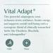 Natura Health Products Vital Adapt Supplement - Daily Nourishing Adaptogenic Tonic for Endocrine Function Support - Featuring Rhodiola Ashwagandha Cordyceps Reishi (60 Capsules) 60 Count (Pack of 1) - Buy Online on GoSupps.com
