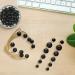 100pcs 8mm Natural Matte Black Onyx Agate Stone Beads for Jewelry Making | Crystal Stretch Cord included - Buy Online on GoSupps.com