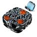 Grunge basketball pattern women's napkin storage bag portable period bag for women teenagers girls menstrual cup pocket breastfeeding pillow holder