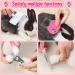 Miaoz Rabbit Care Set - Nail Clipper Trimmer Hair Remover & Grooming Tools for Small Pets (Pink) - Buy Online on GoSupps.com