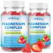 Magnesium Complex Gummies 12 in 1 Magnesium Complex Supplement 1000mg - Mag Glycinate Citrate Malate Taurate - High Absorption for Muscle Nerve & Zzz Support - Strawberry 60 Count 60 Count (Pack of 1) - Buy Online on GoSupps.com