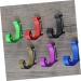 MAGICLULU 6 Pcs Behind Door Hooks for Hanging Clothes Hooks Towel Hook Hat Hanger Fitness Equipment Detachable - Buy Online on GoSupps.com