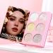 Palettes De Maquillage 12 Fards L vres - Style Livre Vingt-Quatre Fards Paupi res Paillet s | pour Femmes Filles Rendez-vous Soir e Quotidien Sc ne Photographie - Buy Online on GoSupps.com