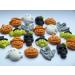 21x Halloween Cake Toppers Edible Cupcake Decorations Sugar Pumpkin Ghost Witch Skull Spider - Buy Online on GoSupps.com