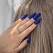 Funyrich Long Coffin Press on Nails Blue (24 Pcs) - Ballerina Matte Full Cover False Nails for Women and Girls - Buy Online on GoSupps.com