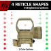 DDHQ Red Dot Reflex Sight Scope with Quick Detach Mount - Veteran Owned Company - Buy Online on GoSupps.com