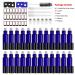 Cobalt Blue Glass Roller Bottles 24 Pack - 10ml Essential Oil Rollers with Stainless Steel Balls - Buy Online on GoSupps.com