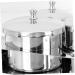 FOMIYES 5 Sets Nail Art Storage Jar Container with Lid Metal Bracket Manicure Cup Dappen Dish Cup Mini Nail Polish Kit U as Acrilicas Metal Holder Metal Stand Liquid Stainless Steel Tool - Buy Online on GoSupps.com