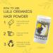 LULU_ORGANICS All-Natural Dry Shampoo 1 oz - Talc-Free & Unscented for Oily Hair - Buy Online on GoSupps.com