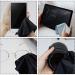 OzMW Microfiber Glasses Cleaning Cloths 8-Pack | Optician Quality 18x15cm | Black & Blue | Effective Lens Care - Buy Online on GoSupps.com