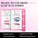 Beauty7 Cold Wax Strips for Eyebrows & Upper Lips - Women s Depilatory Wax Strips with Pearl Powder & Chamomile Oil for Smooth Skin - Buy Online on GoSupps.com