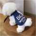 Stylish Summer Dog Basketball Jersey | Breathable Mesh Pet T-Shirt for Small & Large Dogs - 'Mommy's Boy' in Size L - Buy Online on GoSupps.com