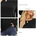 HAIBING Women Top Women Shirt Pullover Long Sleeve Raglan Sleeve for Daily Wear (S) Black CH Black - Buy Online on GoSupps.com