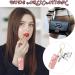 2 Pack Keychain Chapstick Holder - PU Leather Lip Balm & Lipstick Holder with Key Ring - Travel Essential (Pink Black - Buy Online on GoSupps.com