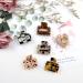 Kavya 6-Piece Non-Slip Hair Clips for Women | Small Angular Tortoise Acetate & Leopard Clips | Perfect for Thin Hair - Buy Online on GoSupps.com