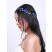 Missgrace Bridal Crystal Navy Blue Headband for Wedding - Flower Women Vintage Hair Vine - Buy Online on GoSupps.com