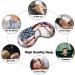 American Flag Baseball Sleep Mask | Soft Light-Blocking Eye Cover for Women | Adjustable Strap Baseball Decor - Buy Online on GoSupps.com