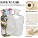 Naanle Cherry Blossom Squirrel Heat Bottle | 1L Transparent Hot Water Bottle for Pain Relief & Cold Therapy - Buy Online on GoSupps.com