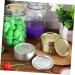 Mipcase 150 Pcs Mason Jar Lids Tinplate Date Disc Mason Jar Accessories Jar Replacement Lids Coffee Things Fermenting Lids Canning Lid Cover Reusable Canning Jam Glass Jar Glass Bottle Cap Silverx5pcs 8.6X8.6X0.2CMx5pcs - Buy Online on GoSupps.com