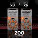 200 Rayovac Extra 13 Hearing Aid Batteries - 10 Blisters of 8 & 20 Blisters of 6 - Long-Lasting Performance for Enhanced Hearing - Buy Online on GoSupps.com