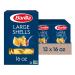Barilla Large Shells Pasta, 16 oz. Box (Pack of 12) - Non-GMO Pasta Made with Durum Wheat Semolina - Italy's #1 Pasta Brand - Kosher Certified Pasta