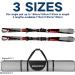 SOGUKOER 185CM Ski Bag Padded Snowboard Bag | Water-Resistant & Durable | Compression Straps | Adjustable Length | for Snow & Air Travel - Buy Online on GoSupps.com