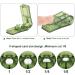 2PCS Professional Pill Cutter - Dark Green, Ideal for Small and Large Pill Splitting - Buy Online on GoSupps.com