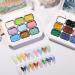 Solid Gel Nails 9 Color Gel Manicure Palette 3D Nails for Women and Girls Wedding Extensions French Tips Birthday - Buy Online on GoSupps.com