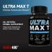 UltraMaxT Testosterone Booster - 60 Count | Enhance Energy Strength & Vitality - International Shipping Available - Buy Online on GoSupps.com