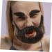 Gogogmee 1 Set Beard Dress up Grey Santa Claus Beard Cosplay Carnival Beard False Facial - Buy Online on GoSupps.com