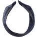 Topkids Accessories Wide Velvet Alice Bands Adult Women Hair Accessories for Women Hair Bands for Women Thick Headband Womens Headbands Head Bands Adult Women Wide Headbands (Dark Grey) - Buy Online on GoSupps.com
