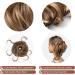 Fake Hair Bun Synthetic Messy Bun with Elastic Rubber Band Wig Curls Scratch Ponytail Extensions Hair Bun Donut Bun Wigs for Women Hair Accessories (Color : Medium Brown) - Buy Online on GoSupps.com