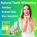 Teeth Whitening Strips for Sensitive Teeth - 28 Enamel-Safe Non-Slip Strips | 7 Days of Stain Removal | Dentist Formulated 6% HP | Coconut Flavor - Buy Online on GoSupps.com
