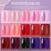 PEACECOLOR 15PCS Gel Nail Polish Set with 36W Lamp Starter Kit for DIY Manicure at Home - Buy Online on GoSupps.com