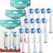 Oral B Compatible Flossing Toothbrush Replacement Brush Heads - Pack of 12, Fits Oral-B 7000, Pro 1000, Action - 4 Count (Pack of 3) - Buy Online on GoSupps.com