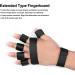 Buy Brrnoo Finger Orthotics - Extended Type Fingerboard Stroke Hand Splint for Spasticity Support | Finger Training Equipment (White) - International Shipping Available - Buy Online on GoSupps.com