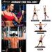 HPYGN Resistance Bands Set - 150lb, 200lb, 250lb Exercise Bands with Handles - 5 Tube Fitness Bands for Muscle Training - Portable Bag and Ankle Straps Included - Buy Online on GoSupps.com