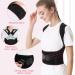 LINXINS Back Brace Posture Corrector for Women Men Back Straightener Posture Corrector Adjustable Back Posture Belt Office Home Gym Unisex - Buy Online on GoSupps.com