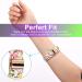 Wongeto Resin Bands for Fitbit Charge 4/3 - Yellow Floral Replacement Strap with Rose Gold Buckle for Women and Men - Buy Online on GoSupps.com