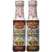 Bundle - 2 Items: Colgin Gourmet Liquid Smoke - Natural Mesquite and Natural Hickory Flavors (4 oz each)