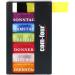 COM-FOUR 2x Drug Doser 7 Days - Medication Box for Morning Lunch Evening - Pill & Tablet Organizer - Weekly Dosing Solution in Black & Silver - Buy Online on GoSupps.com