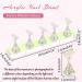 UHOMENY Nail Art Holder Stand for Painting Nails 10 pieces of Aurora Acrylic Nail Practice Stands DIY Nail Design Holders Nail Tips Display Stand for False Nails Manicure Tools (Transparent Pink) - Buy Online on GoSupps.com